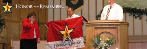 Honor and Remember Flag Presentation